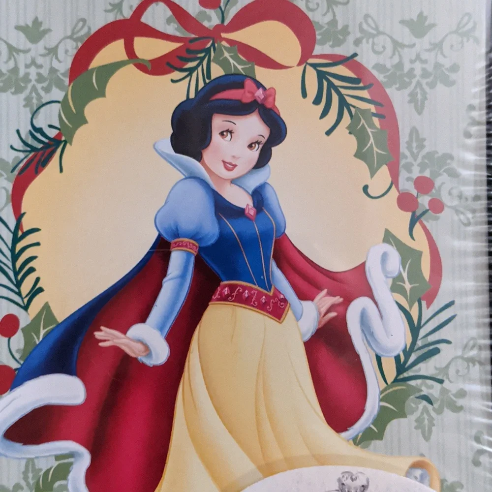Disney Snow White Princess Christmas Holiday Greeting Cards Disneyland Vtg New
